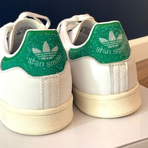 Adidas Stan Smith shoes with Swarovski® crystals | size M8/W9